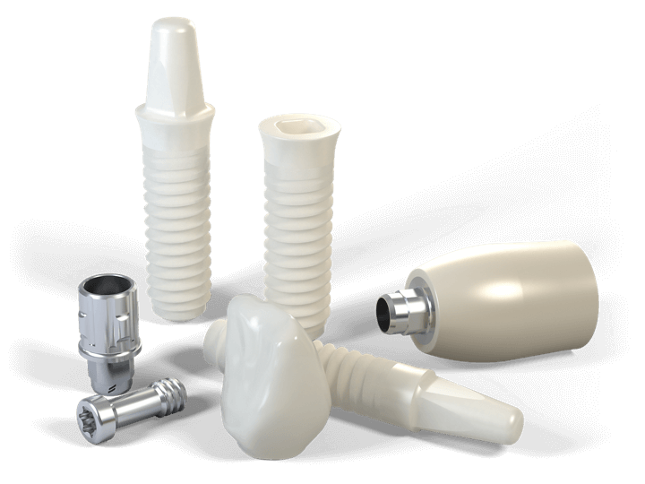 ceramic dental implant system