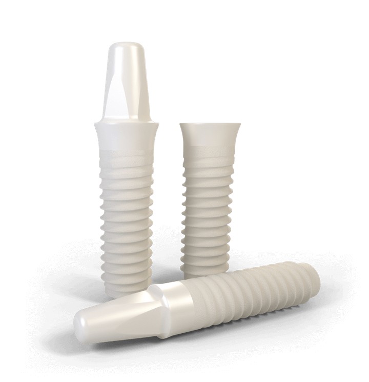what are ceramic dental implants