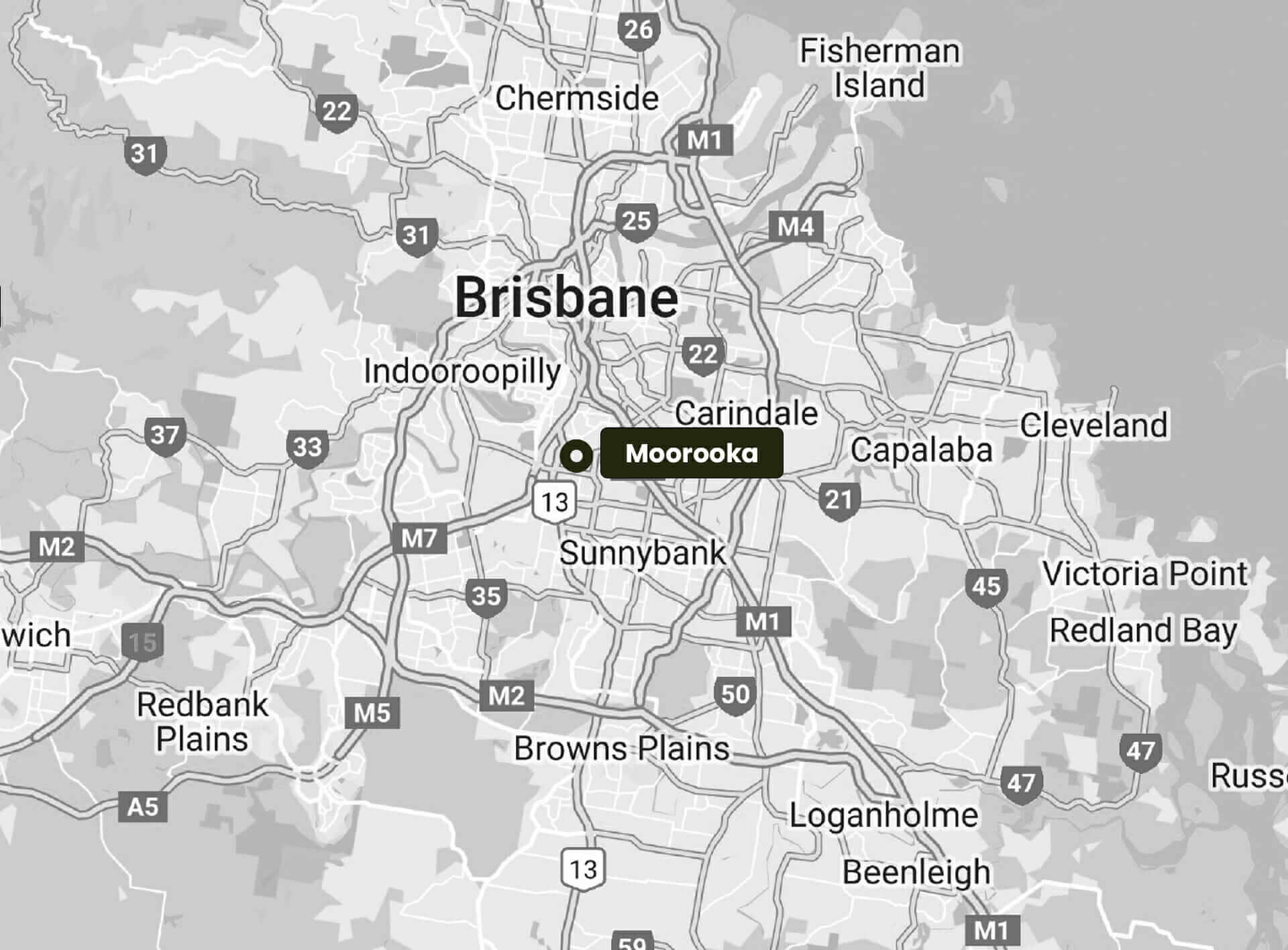 clinic on the map of Brisbane